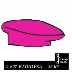 návod ŠITÍ: baret kruhový