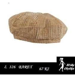 návod ŠITÍ: Baret ze šesti dílů