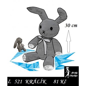 návod ŠITÍ: králík 