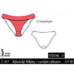 návod ŠITÍ: spodní kalhotky 