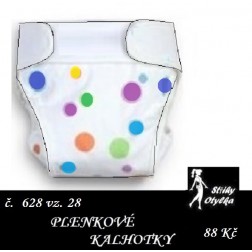 návod ŠITÍ plenkové kalhotky