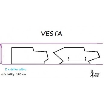 návod ŠITÍ: vesty