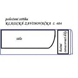 návod ŠITÍ: ZAVINOVAČKA