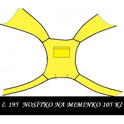 návod ŠITÍ: nosítko na miminko