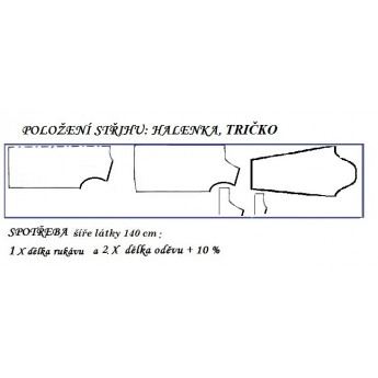 návod ŠITÍ: TRIČKO, HALENKA, MIKINA oblékací přes hlavu