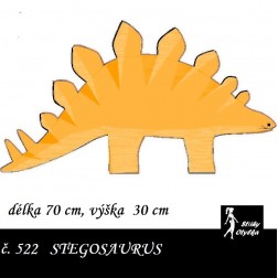 návod ŠITÍ: stegosaurus