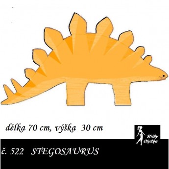 návod ŠITÍ: stegosaurus