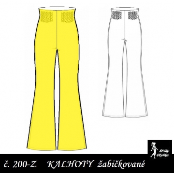 Kalhoty zvonové, Frantina