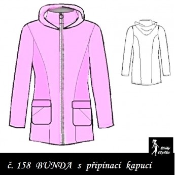 Bunda s kapucí Kasandra