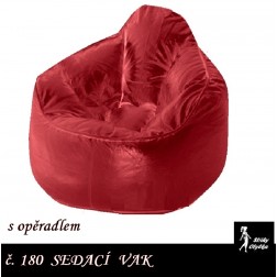 Sedací vak S PODHLAVNÍKEM