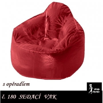 Sedací vak S PODHLAVNÍKEM