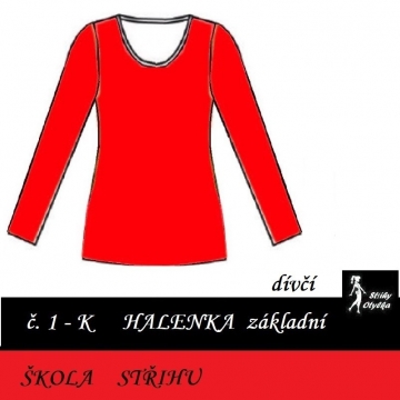 Škola střihu - HALENKA Iva dívčí