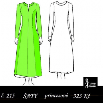 Maxišaty princesové Simona