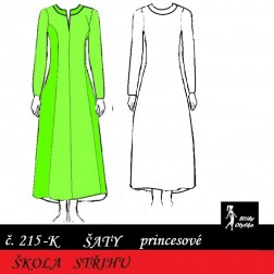Škola střihu - ŠATY princesové, Simona