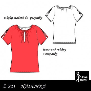Halenka s vázačkou Ema