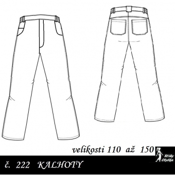 Kalhoty Bedřich