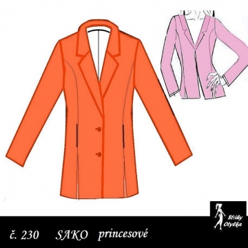 Princesové sako Jitka