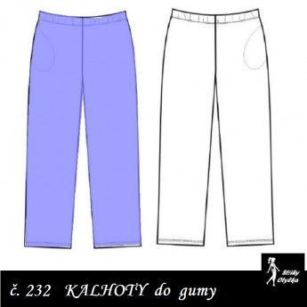 Kalhoty Honzík /  Hana