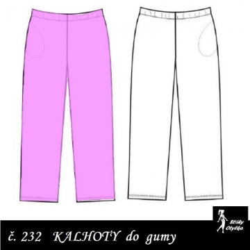 Kalhoty Honzík /  Hana