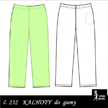 Kalhoty Honzík /  Hana