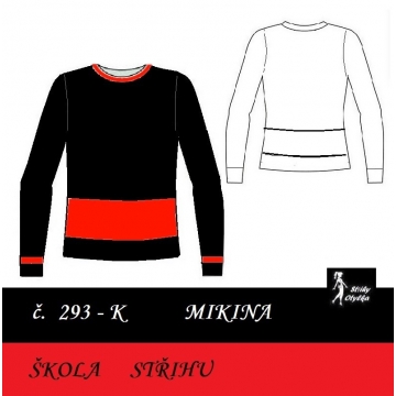 Škola střihu - MIKINA Štěpánka