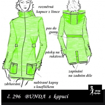 Bunda s kapucí  Vlaďka