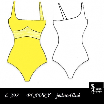 Plavky jednodílné Adelaid