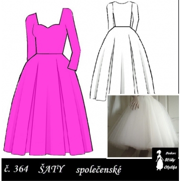 Šaty Věrka, r. 1950