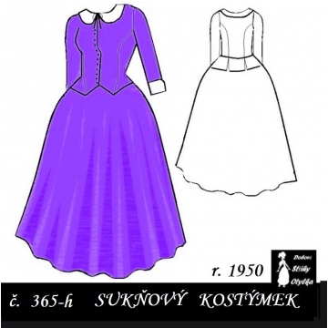 Kostýmek Tánička, r. 1950
