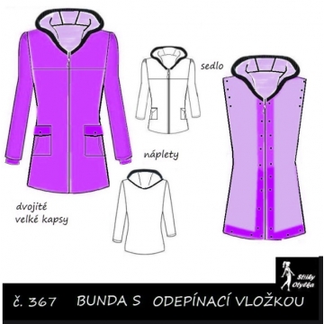 Bunda s kapucí  Naďa