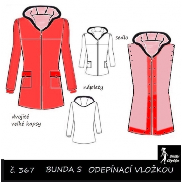 Bunda s kapucí  Naďa