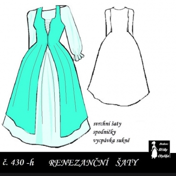 Renezanční šaty,  Perchta