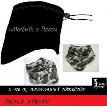 Škola střihu - NÁKRČNÍK anatomický, Dita