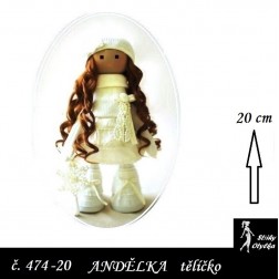 Andělka Aninka tělíčko, PDF, VP 20 cm