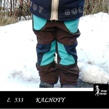 Kalhoty Béďa, nad vel 110