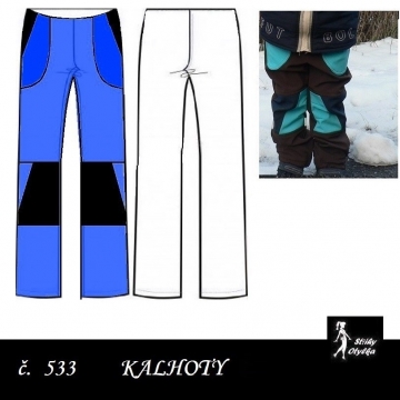 Kalhoty Béďa, nad vel 110