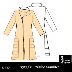 Pánský kabát Jamie Lannister