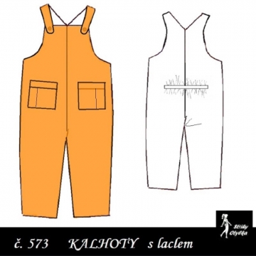Kalhoty s laclem Jára / Zuzana