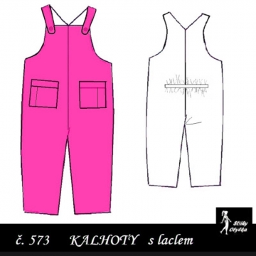 Kalhoty s laclem Jára / Zuzana