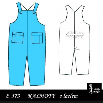 Kalhoty s laclem Jára / Zuzana