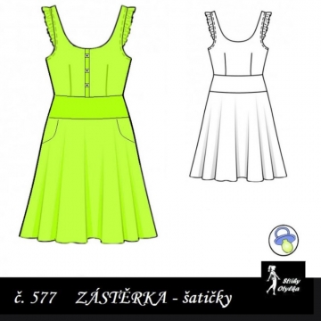 Šaty / zástěrka Terezka