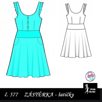 Šaty / zástěrka Terezka