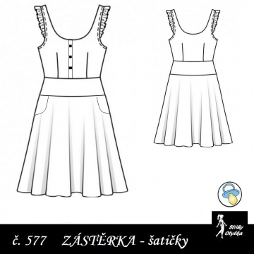 Šaty / zástěrka Terezka