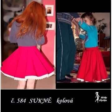 Sukně kolová Alice