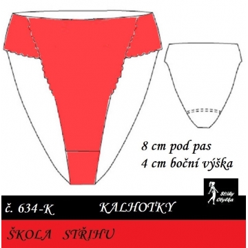 Škola střihu - KALHOTKY Alexandra