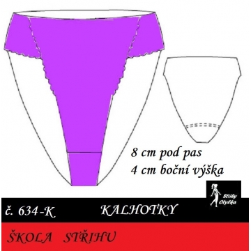 Škola střihu - KALHOTKY Alexandra