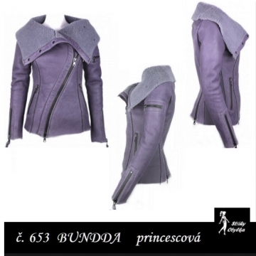 Bunda princesová do pasu Lenka