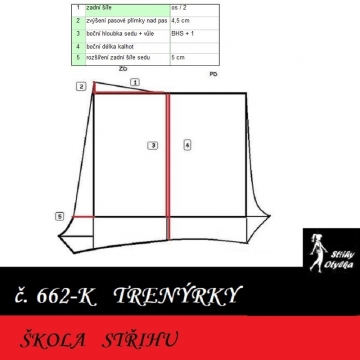 Škola střihu - TRENÝRKY Simon