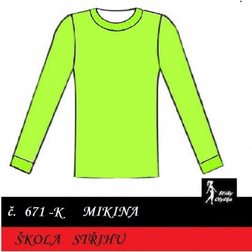 Škola střihu - MIKINA dětská, Pavel / Pavla