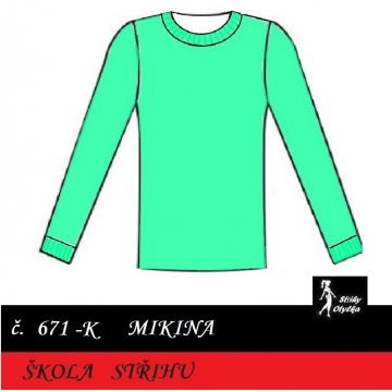 Škola střihu - MIKINA dětská, Pavel / Pavla